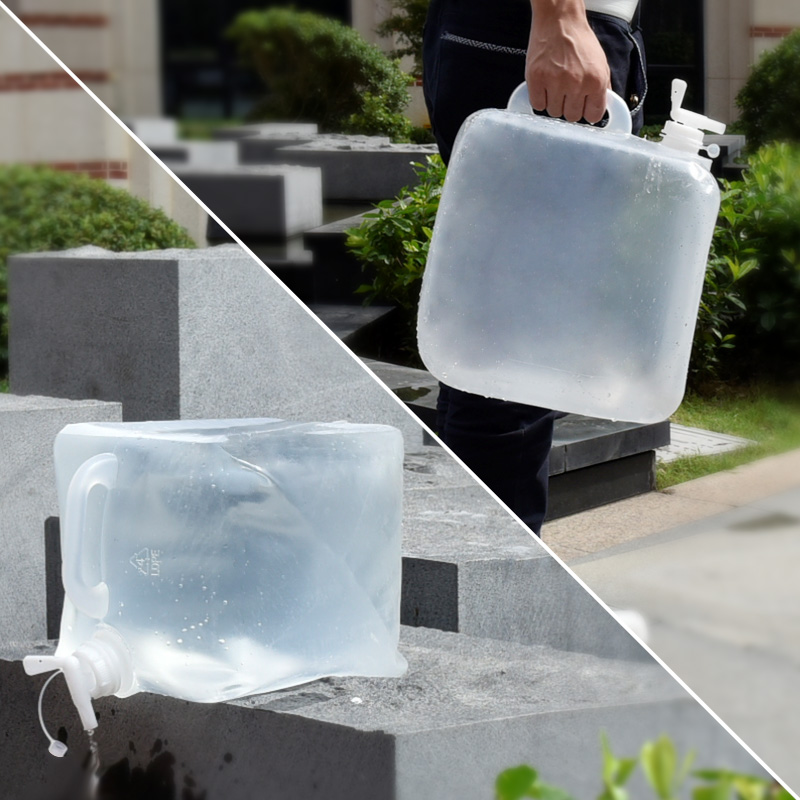 Water Bag Collapsible - حقيبة ماء بلاستيكية قابلة للطي سعة
