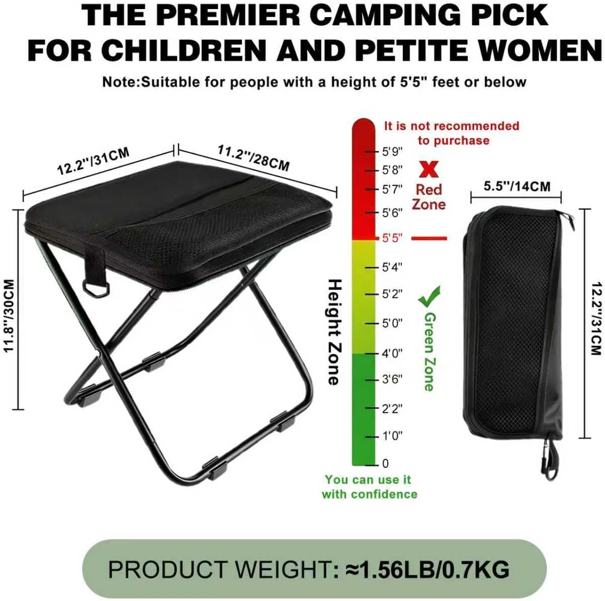 كرسي تخييم محمول من جي إم أو إ - مراجعة Fishing Kit Compact وسعره