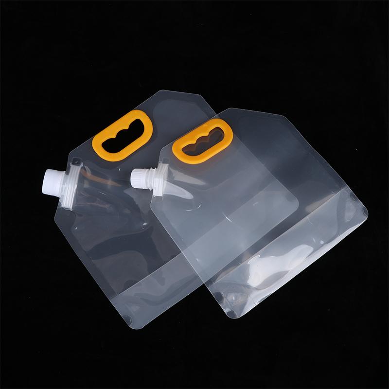 1/5 قطعة 1L-10L حاوية المياه ا - مراجعة Water Bag Collapsible وسعره