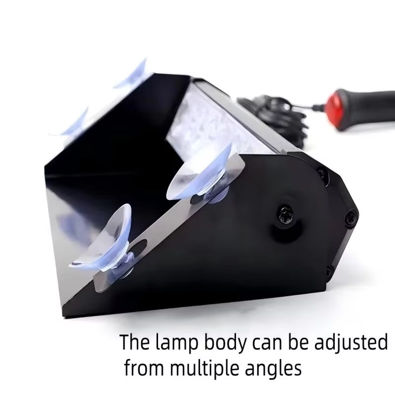 ضوء وامض عالمي للسيارات بـ 8 م - مراجعة Sos Light Strobe وسعره