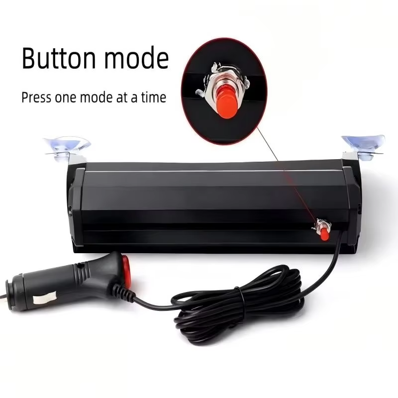 ضوء وامض عالمي للسيارات بـ 8 م - مراجعة Sos Light Strobe وسعره