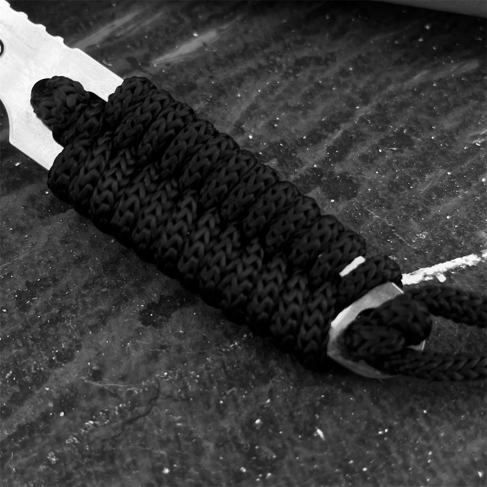 سكين جيب عملي ذو نصل كامل مع غ - مراجعة Bushcraft Knife Fixed وسعره