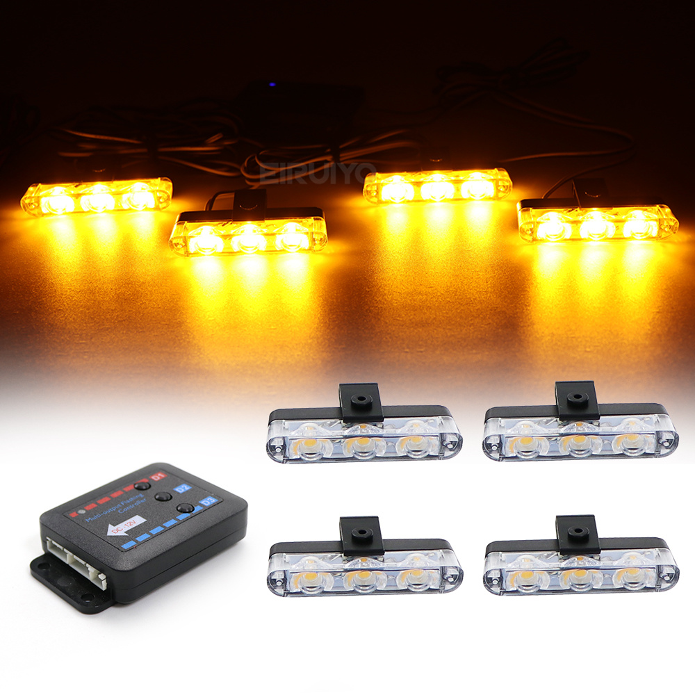 4x3 مصابيح LED للشبك الأمامي ل - مراجعة Sos Light Strobe وسعره
